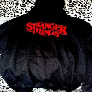 Large stranger things hoodie